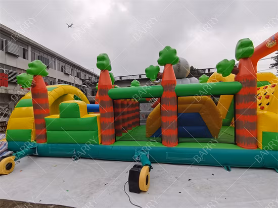 Massive Adult Kids High Inflatable Obstacle Challenge Boot Camp Inflatable Obstacle Course for Sale
