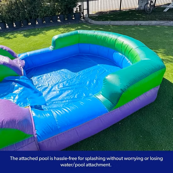 PVC Continuous Inflation Outdoor Inflatable Slide for Sale