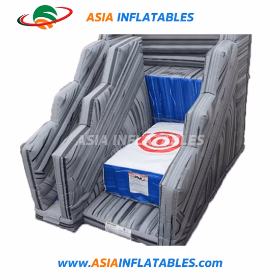 Interaktive aufblasbare Cliff Jumper-Spiele für Kinder im Freien